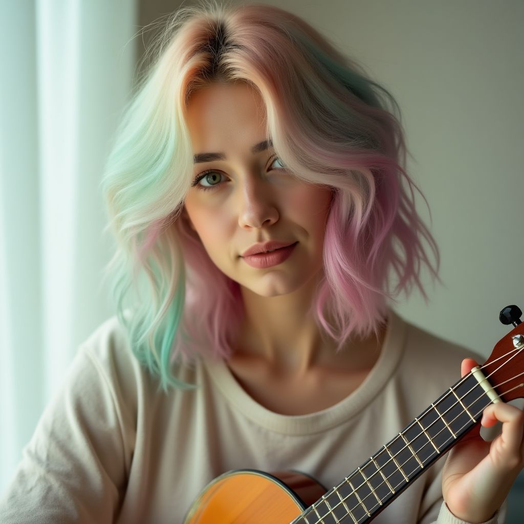 Portrait of artist Luna Bloom